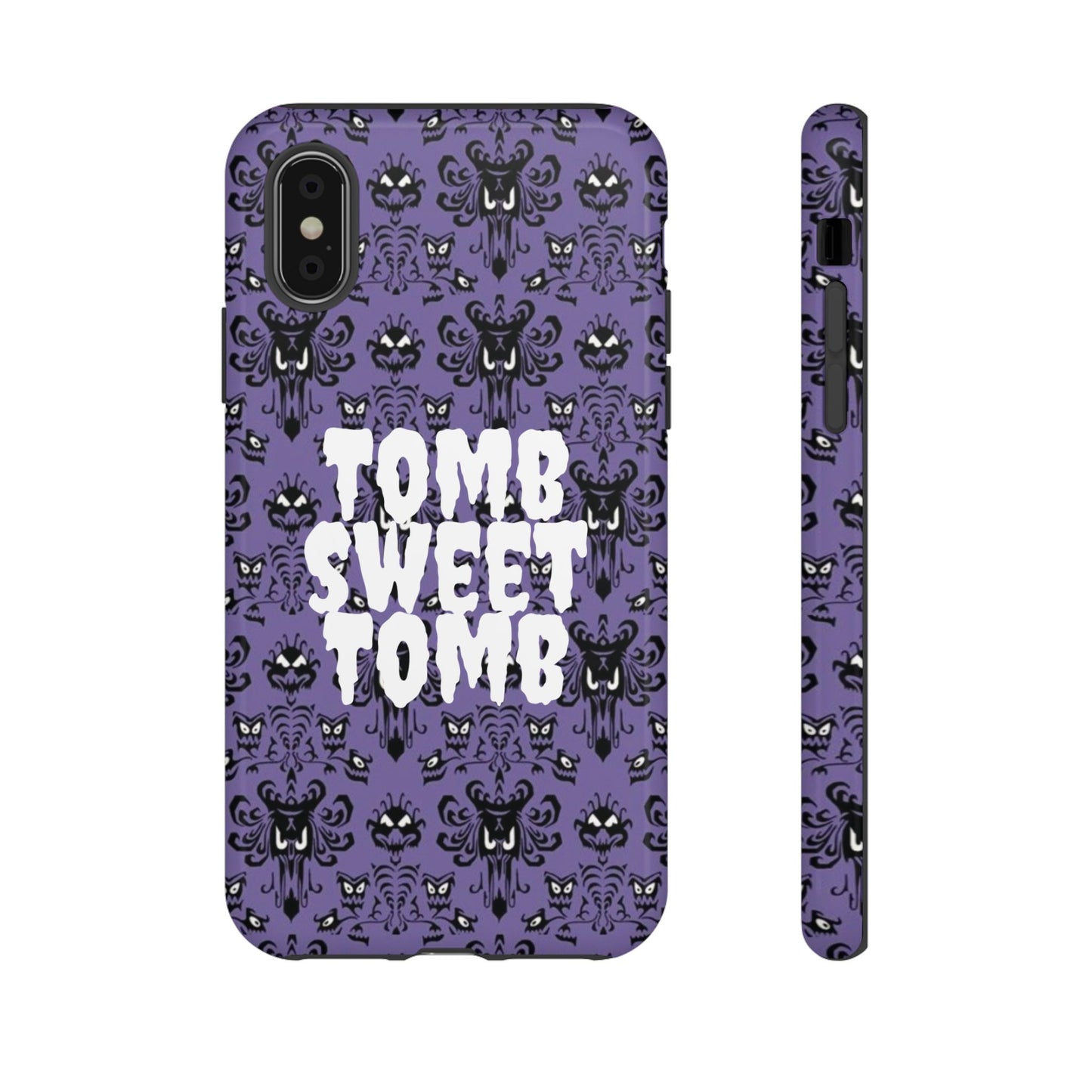 Phone Case - Disney Haunted Mansion Wallpaper Tomb Sweet Tomb