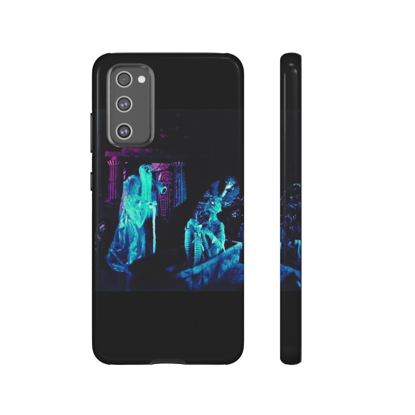 Haunted Mansion Mummy Scene Hard Phone Case for iPhone and Galaxy