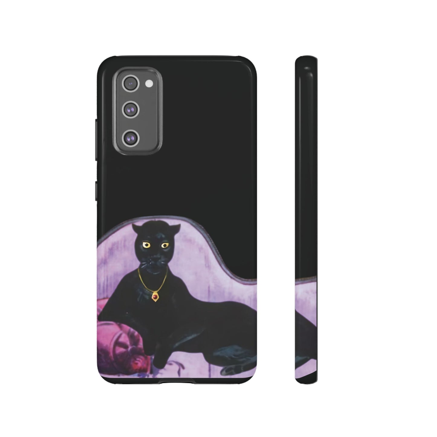 Haunted Mansion Panther Cat Lady Phone Case IPhone and Galaxy