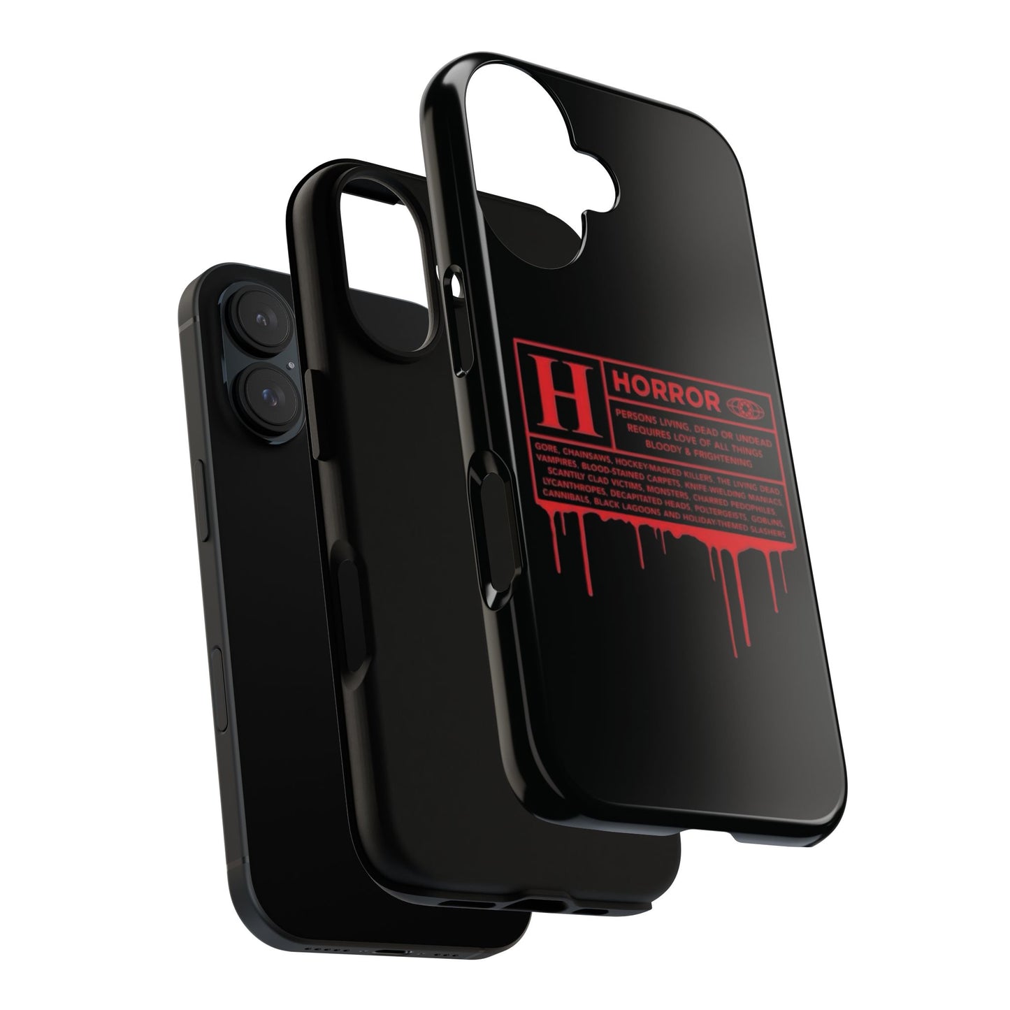 Horror Movie Rating Phone Case