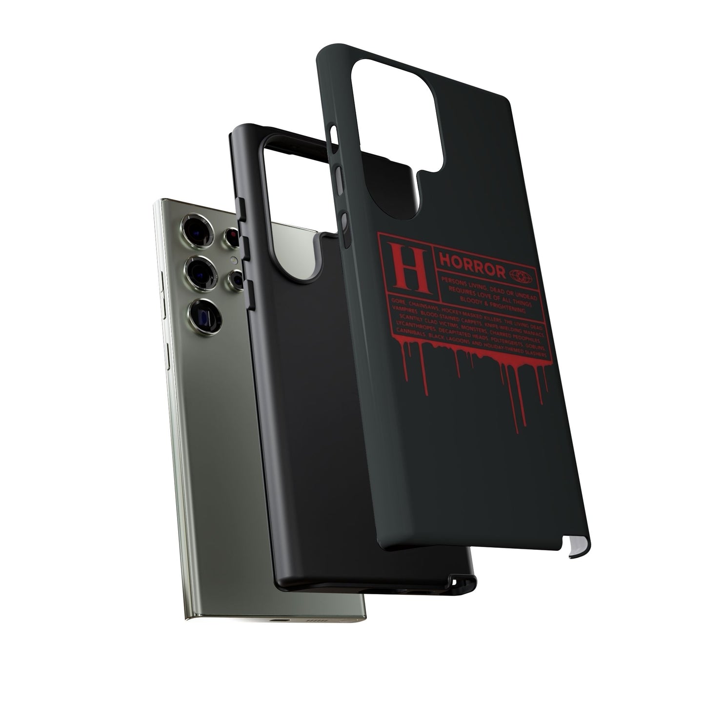 Horror Movie Rating Phone Case