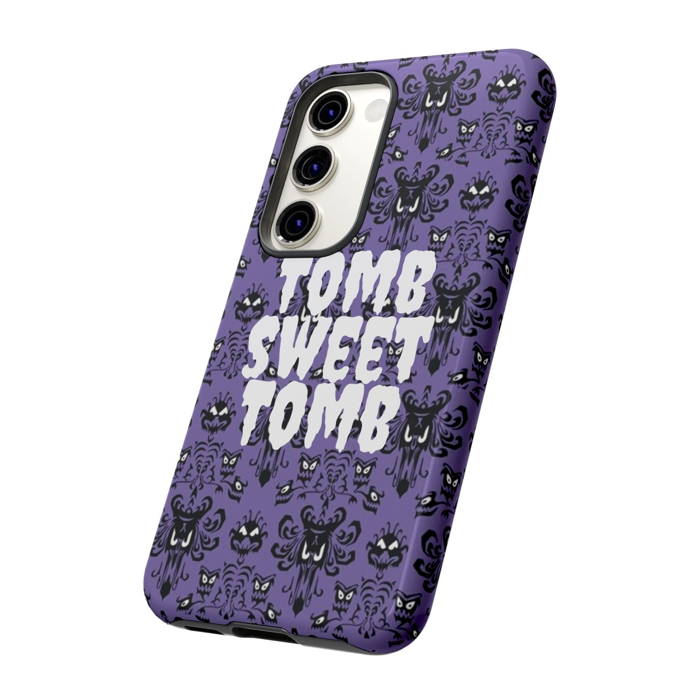 Phone Case - Disney Haunted Mansion Wallpaper Tomb Sweet Tomb