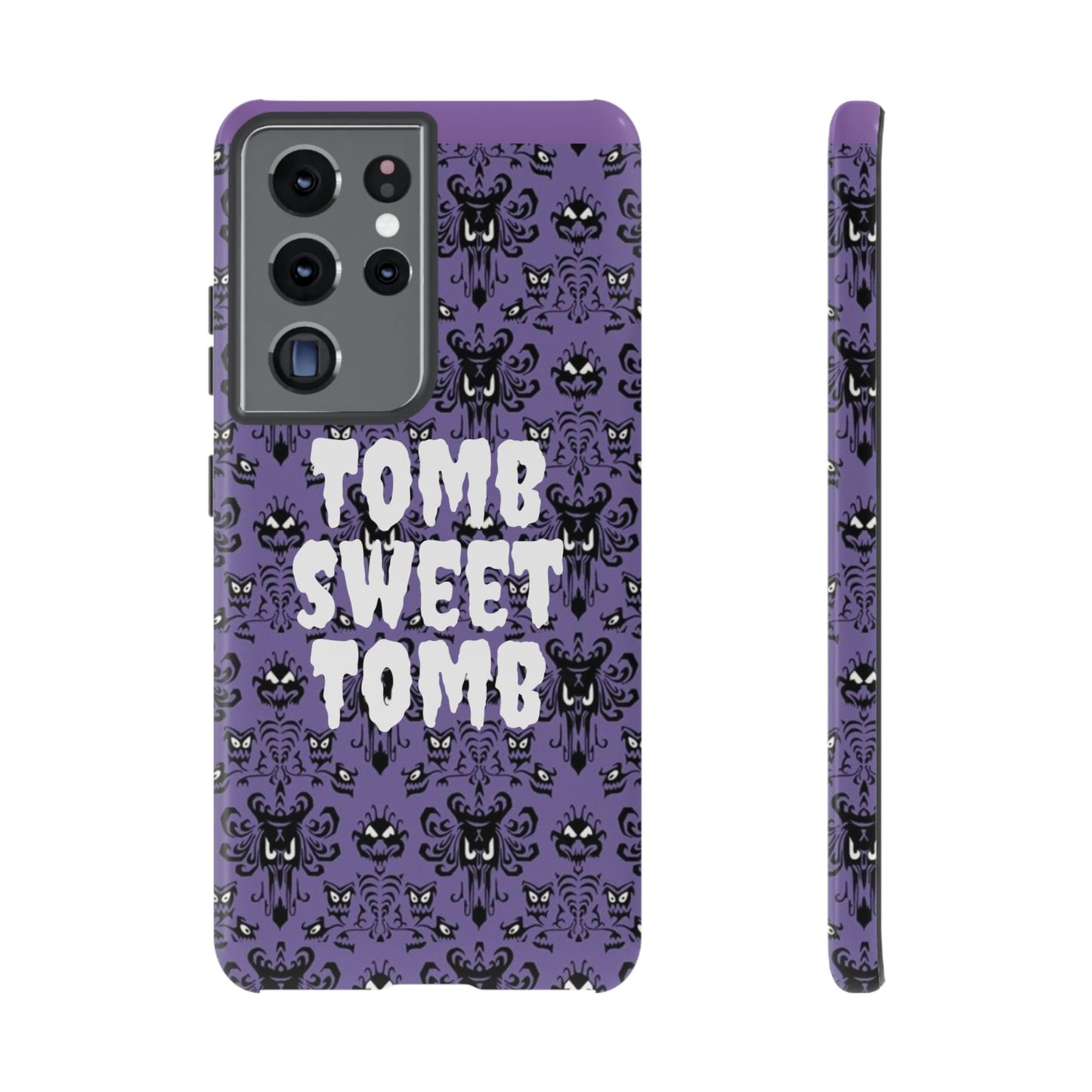 Phone Case - Disney Haunted Mansion Wallpaper Tomb Sweet Tomb