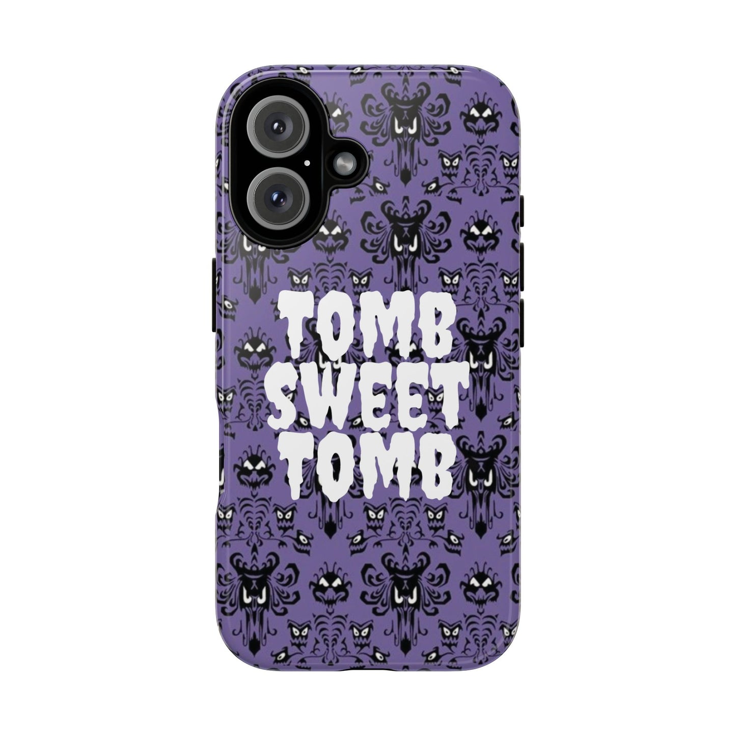 Phone Case - Disney Haunted Mansion Wallpaper Tomb Sweet Tomb