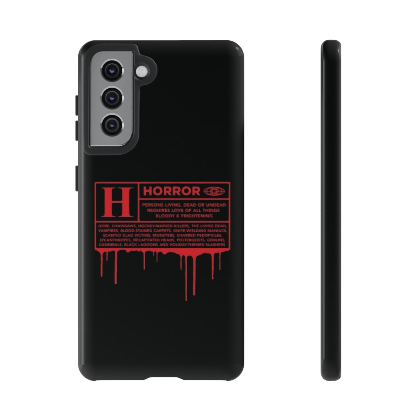 Horror Movie Rating Phone Case