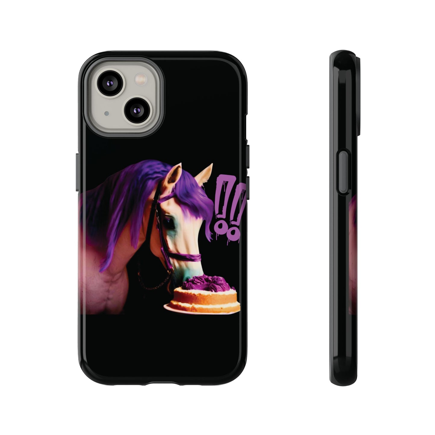 Marie Antoinette Style Horse With Cake Phone Case  for I Phone and Galaxy