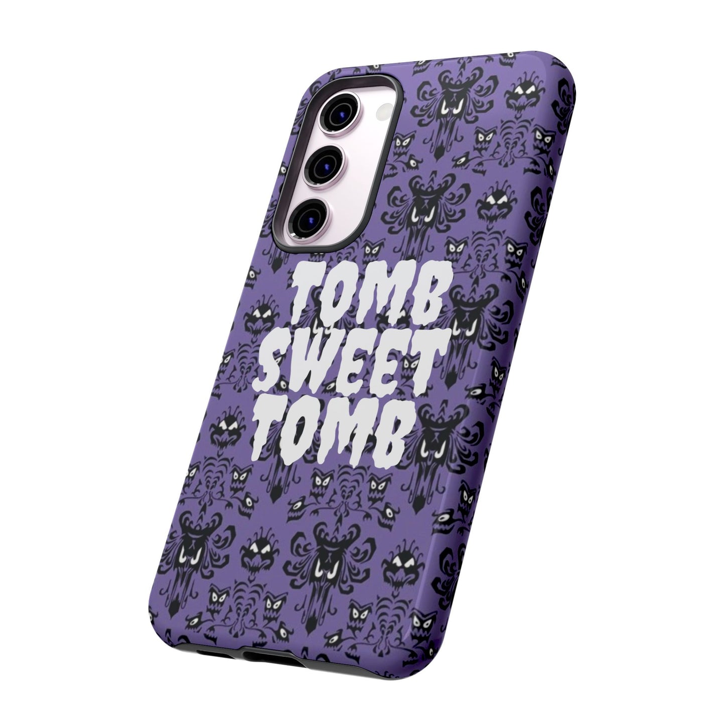 Phone Case - Disney Haunted Mansion Wallpaper Tomb Sweet Tomb