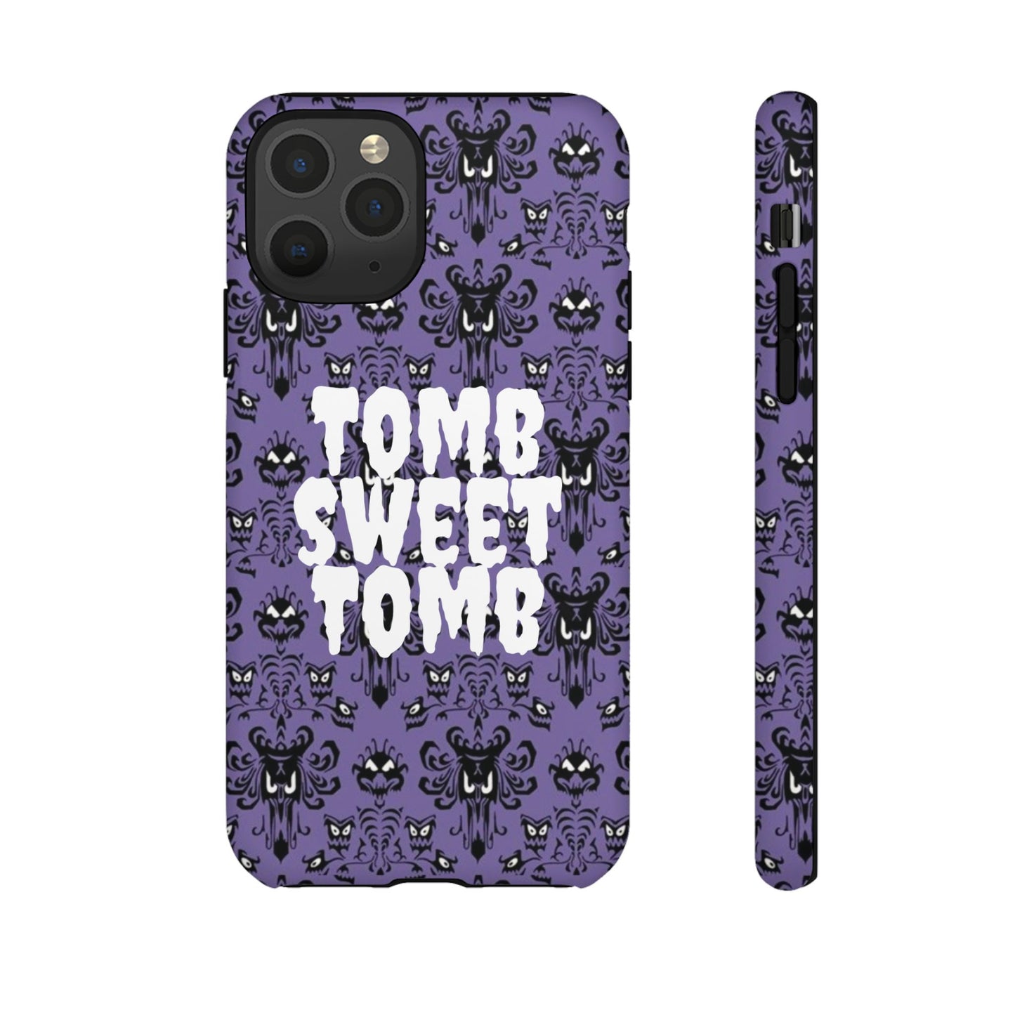 Phone Case - Disney Haunted Mansion Wallpaper Tomb Sweet Tomb