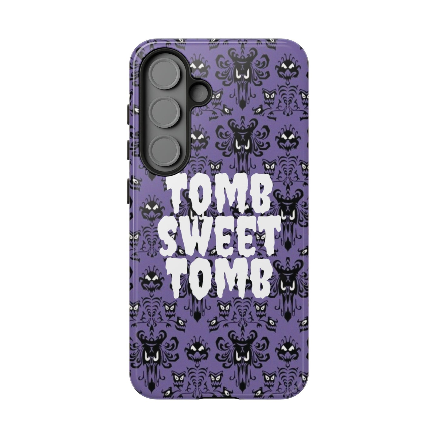 Phone Case - Disney Haunted Mansion Wallpaper Tomb Sweet Tomb