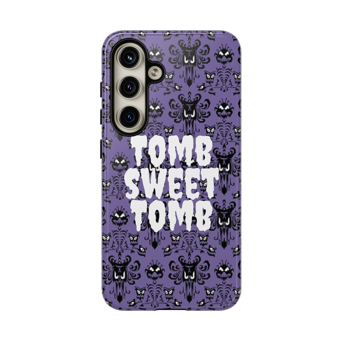 Phone Case - Disney Haunted Mansion Wallpaper Tomb Sweet Tomb