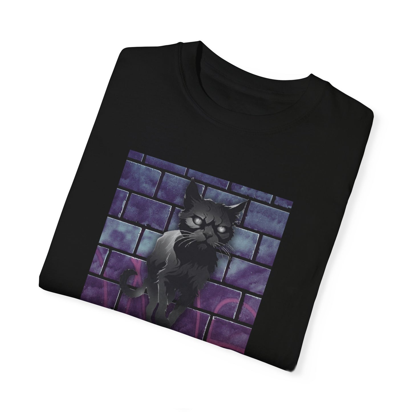 Graffiti Punk Cat T-Shirt - Unisex