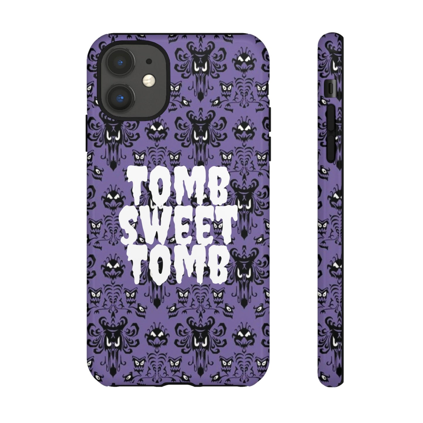 Phone Case - Disney Haunted Mansion Wallpaper Tomb Sweet Tomb