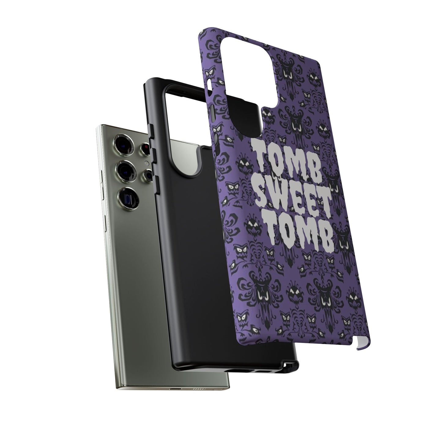 Phone Case - Disney Haunted Mansion Wallpaper Tomb Sweet Tomb