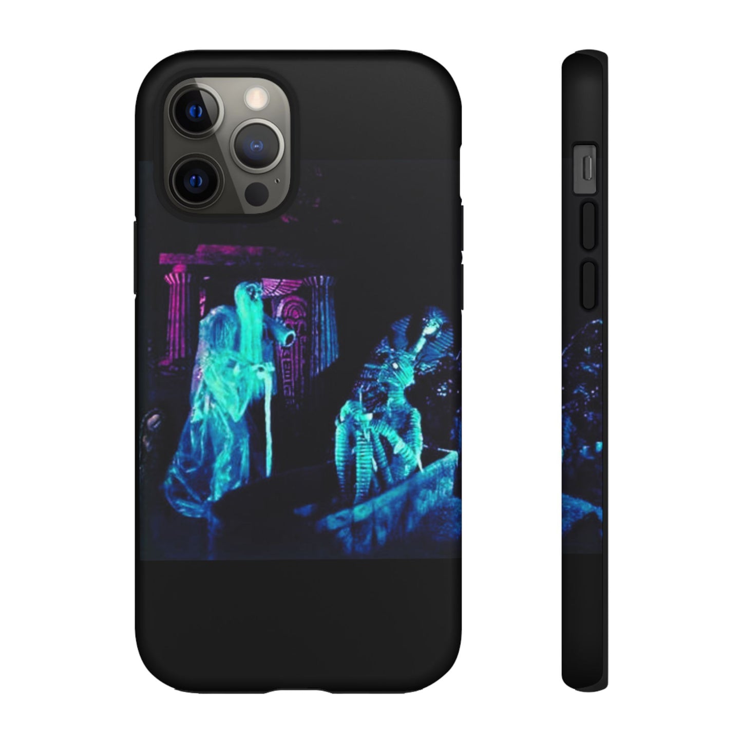 Haunted Mansion Mummy Scene Hard Phone Case for iPhone and Galaxy