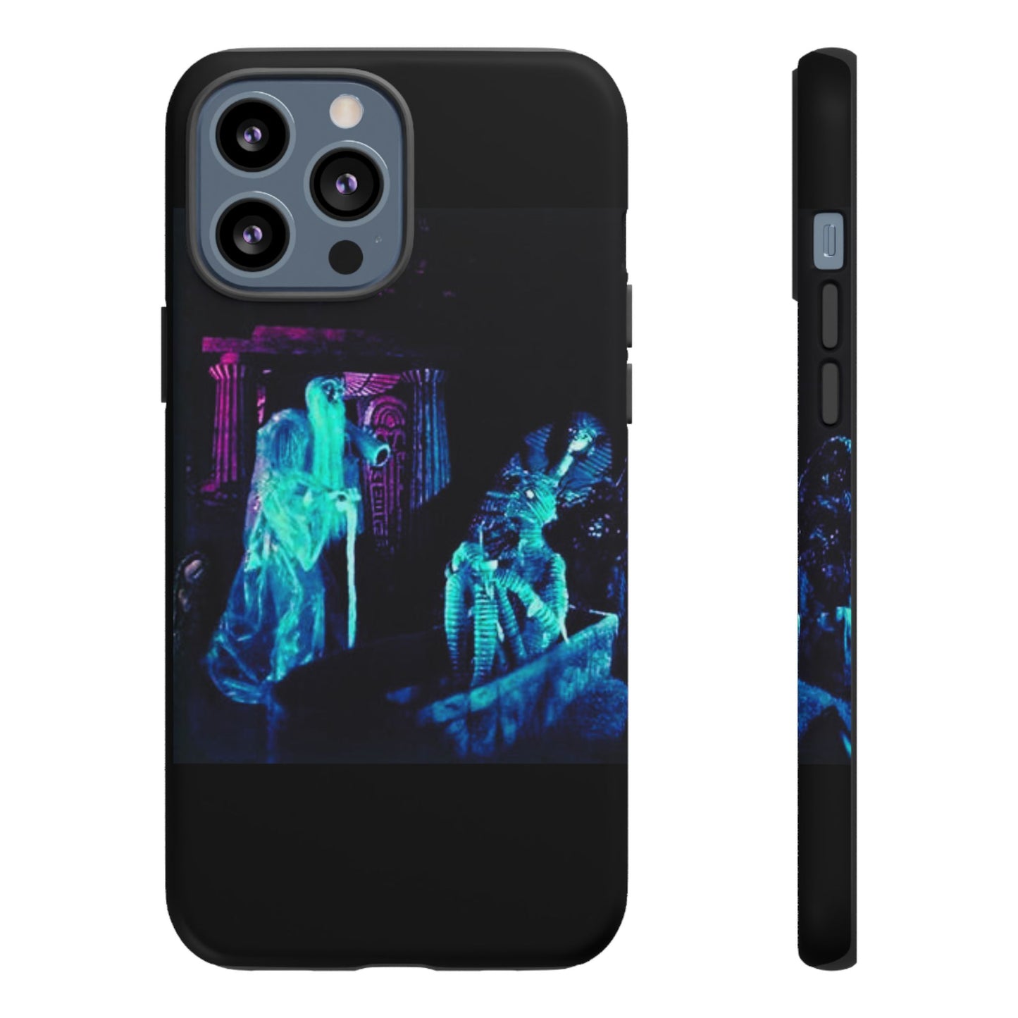 Haunted Mansion Mummy Scene Hard Phone Case for iPhone and Galaxy