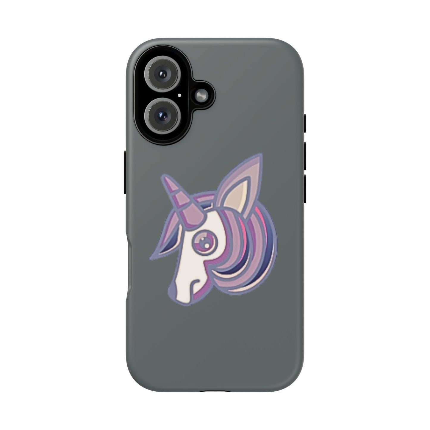 Gothic Unicorn Hard Phone Case for I Phone and Galaxy