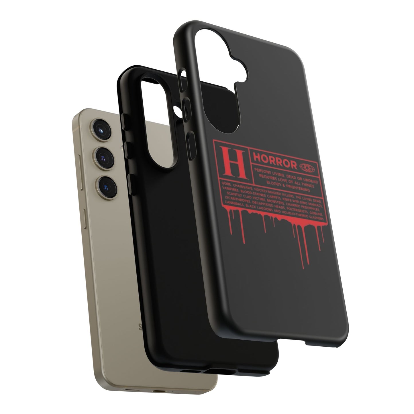 Horror Movie Rating Phone Case