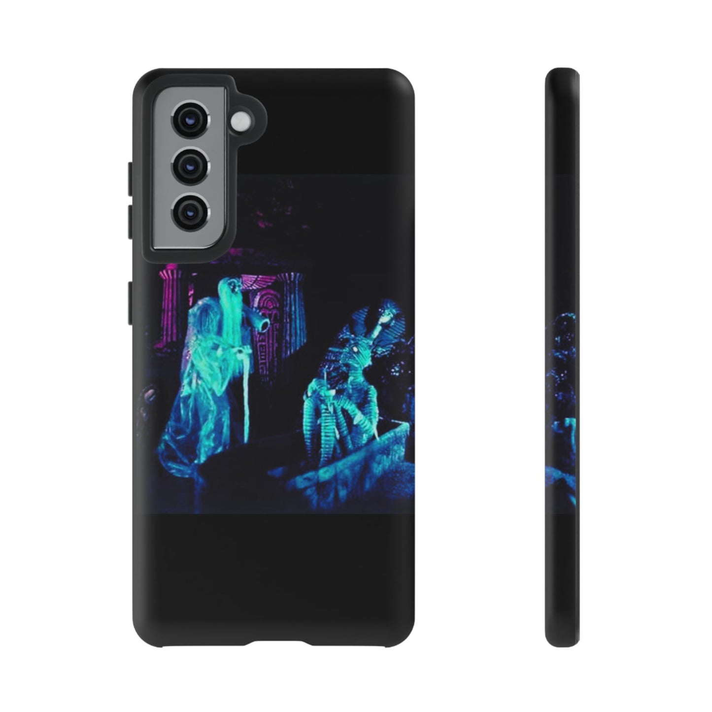 Haunted Mansion Mummy Scene Hard Phone Case for iPhone and Galaxy