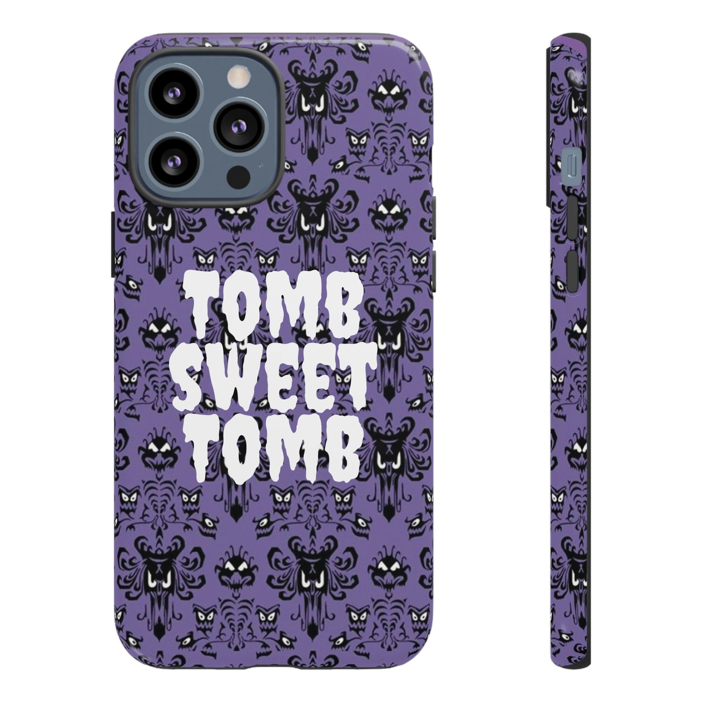 Phone Case - Disney Haunted Mansion Wallpaper Tomb Sweet Tomb