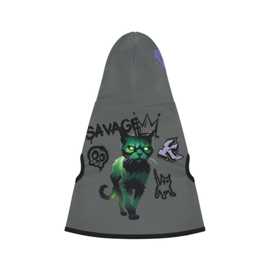 Zombie Cat Hoodie For Dogs And Cats