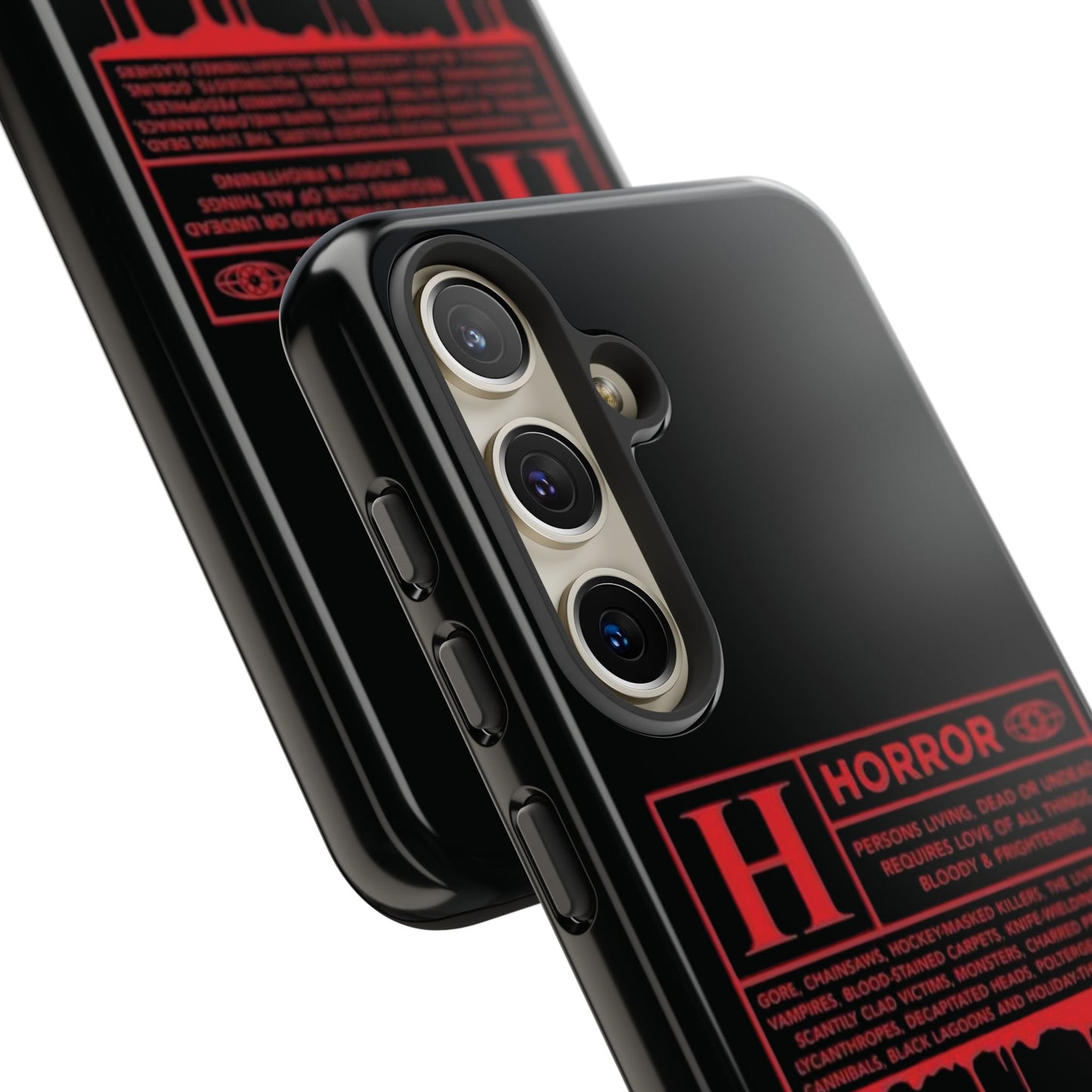 Horror Movie Rating Phone Case