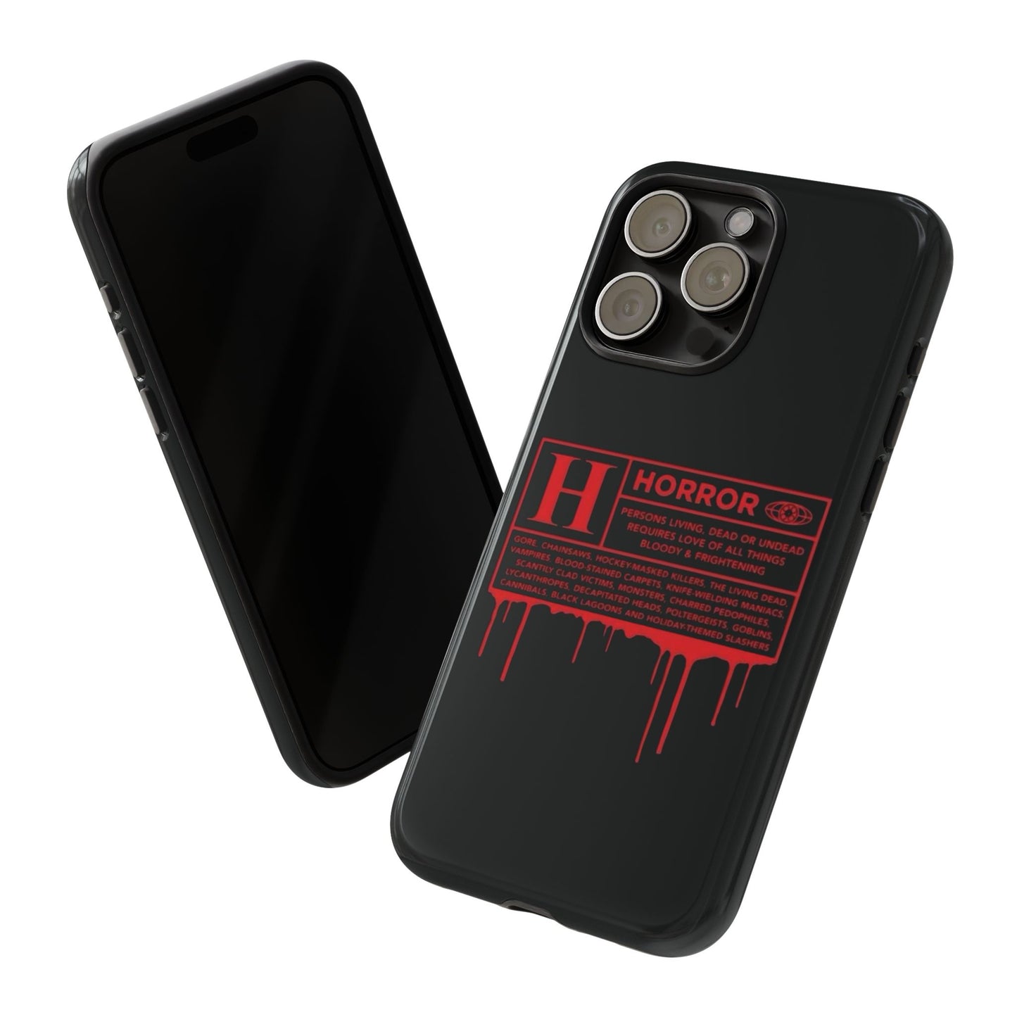 Horror Movie Rating Phone Case