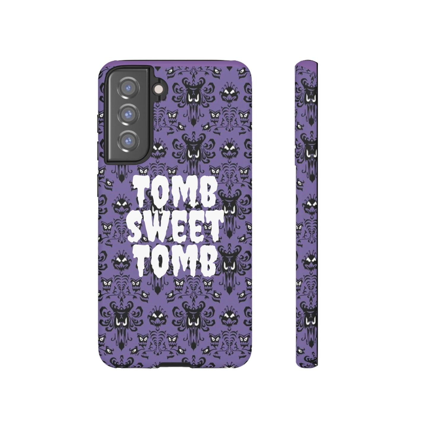 Phone Case - Disney Haunted Mansion Wallpaper Tomb Sweet Tomb