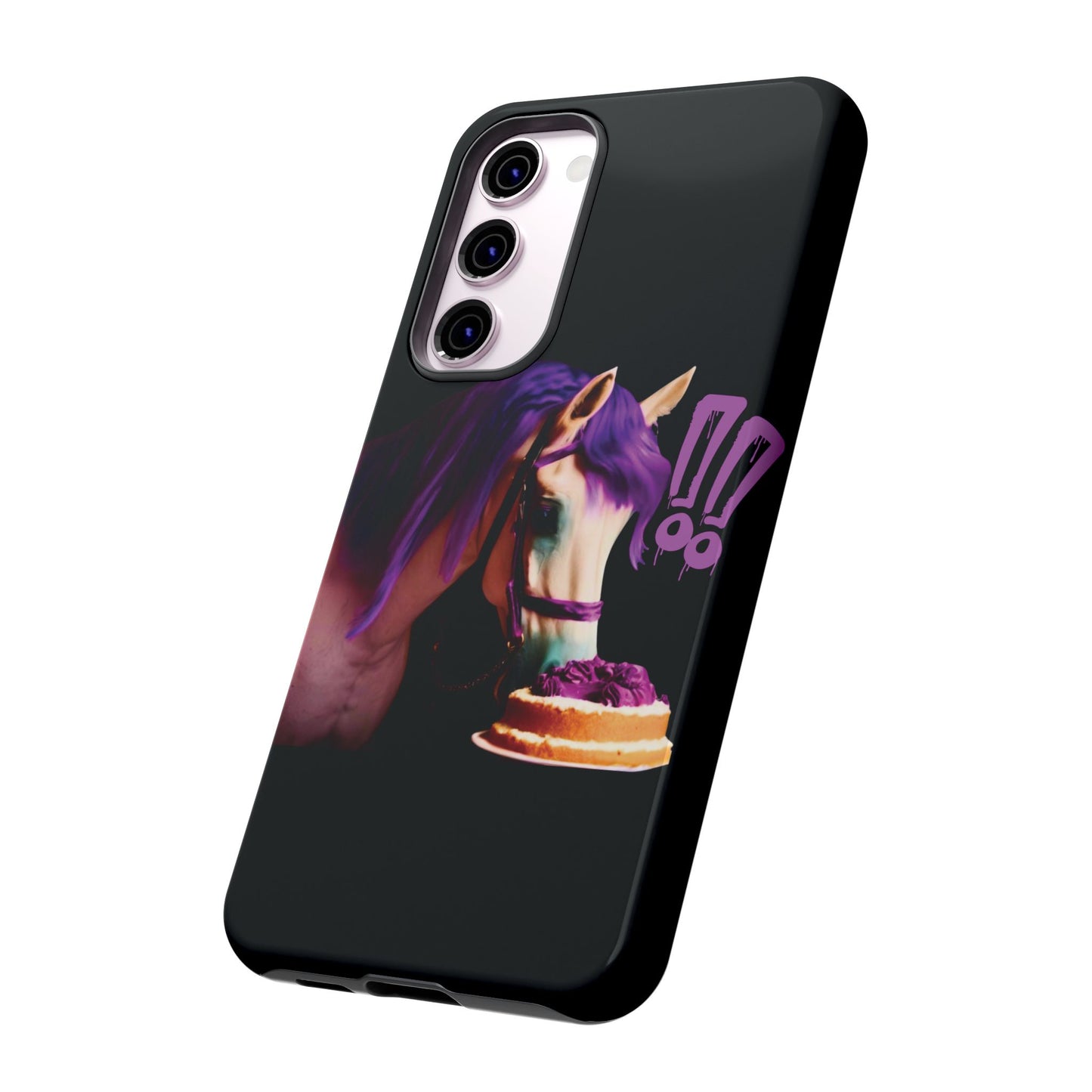 Marie Antoinette Style Horse With Cake Phone Case  for I Phone and Galaxy