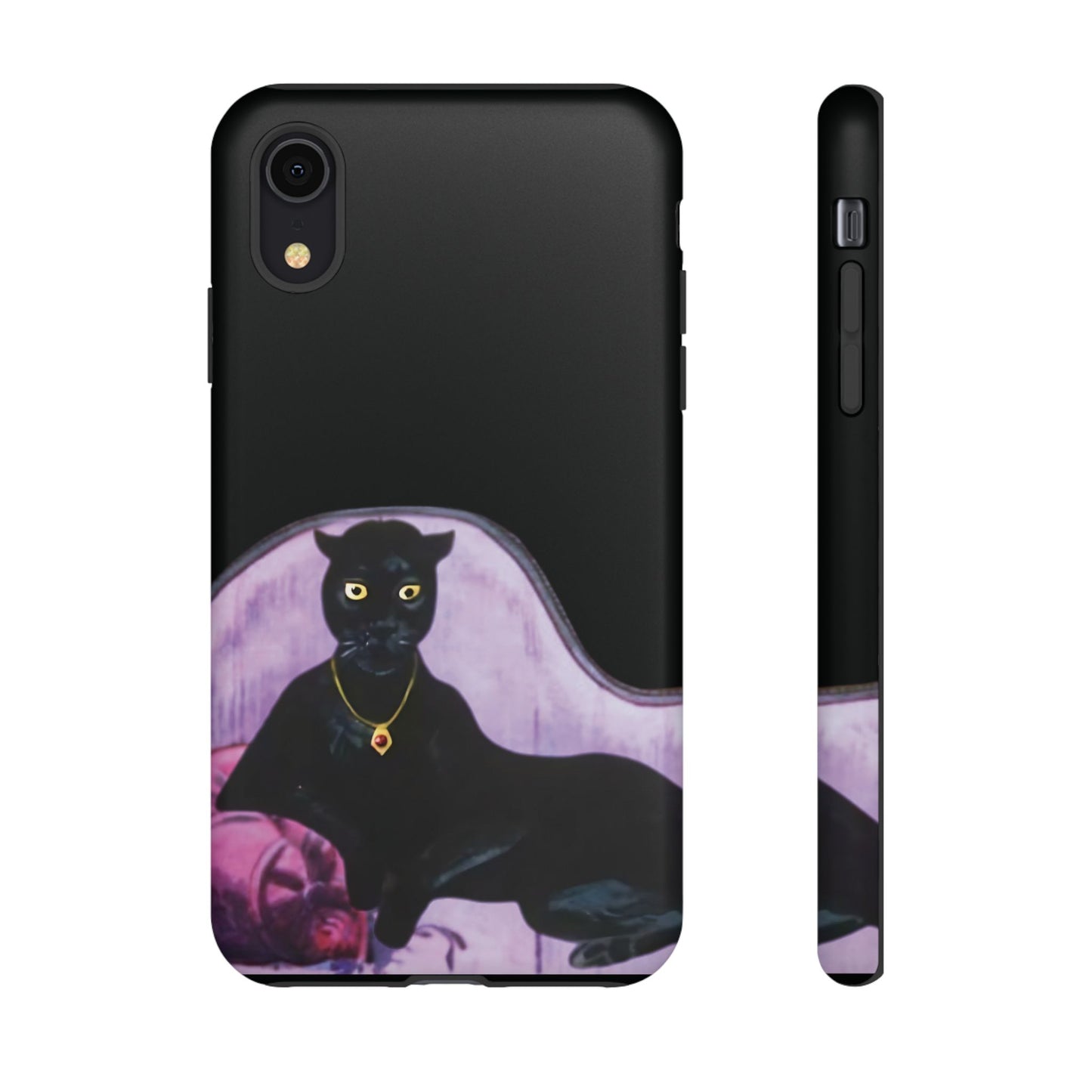 Haunted Mansion Panther Cat Lady Phone Case IPhone and Galaxy