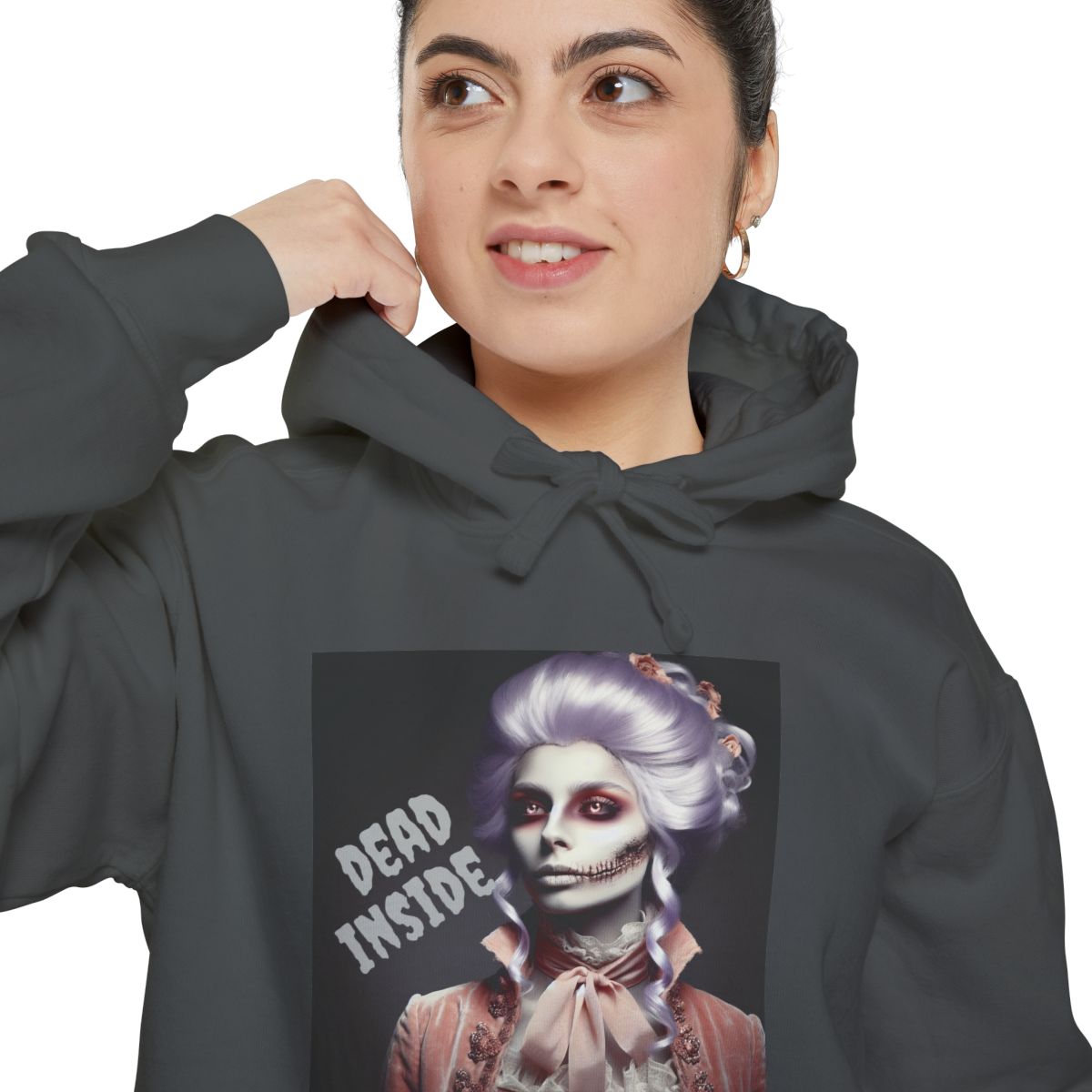 Dead Inside Victorian Zombie Hoodie